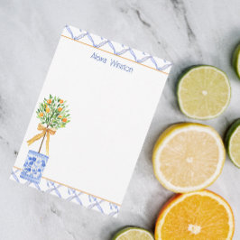 Chinoiserie Al Porto Gedeckter Wasserpark Californ Dankeskarte