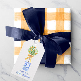 Chinoiserie Al Porto Gedeckter Wasserpark Californ Geschenkanhänger