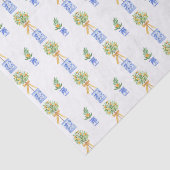 Chinoiserie Al Porto Gedeckter Wasserpark Californ Seidenpapier (Ausschnitt)