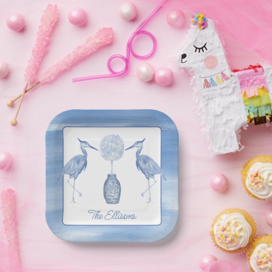 Chinoiserie Al Porto Pappteller (Party)