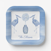 Chinoiserie Al Porto Pappteller (Vorderseite)