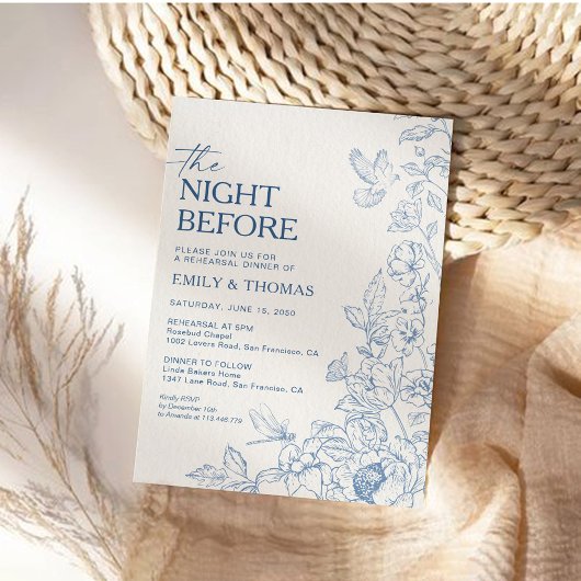 Chinoiserie am Abend vor der Einladung