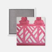 CHINOISERIE au JARDIN Magnet (Vorderseite/Rückseite)