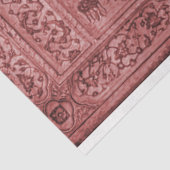 Chinoiserie aus Paprika Seidenpapier (Ausschnitt)