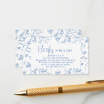 Chinoiserie Baby Shower Books for Baby