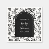 Chinoiserie Babydusche Serviette (Vorderseite)