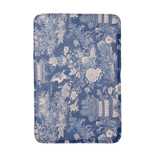 Chinoiserie Badematte (Vorderseite Vertikal)