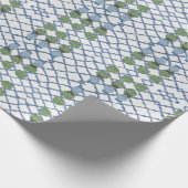 Chinoiserie Bamboo Topiaries  Geschenkpapier (Ecke)