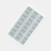 Chinoiserie Bamboo Topiaries Serviette (Ecke)