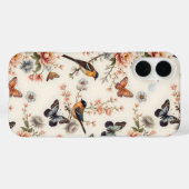 Chinoiserie Bird and Butterfly Harmonie Case-Mate iPhone Hülle (Rückseite (Horizontal))