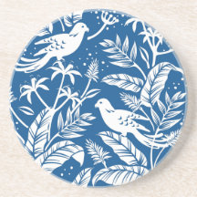 Chinoiserie Bird Blauen & Weiß