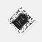 Chinoiserie Birthday Party Serviette (Ecke)