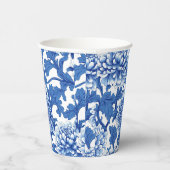 Chinoiserie Blauer Himmel Pappbecher (Rechts)
