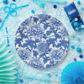 Chinoiserie Blauer Himmel Pappteller (Party)