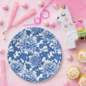 Chinoiserie Blauer Himmel Pappteller (Party)