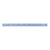 Chinoiserie Blauer Himmel Satinband (Vorderseite)