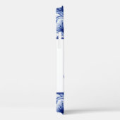 Chinoiserie Blauer Weiße Ingwer-Scallop-Muster Case-Mate iPhone Hülle (Rückseite / Rechts)