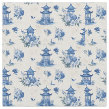 Chinoiserie Blaues Tessin Elegantes Design