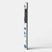 Chinoiserie Blue Echinacea Pattern Case-Mate iPhone Hülle (Rückseite / Links)