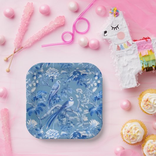 Chinoiserie Blue Paper Teller (Party)