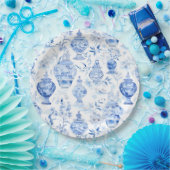 Chinoiserie Blue Paper Teller (Party)