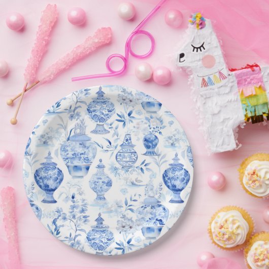 Chinoiserie Blue Paper Teller (Party)