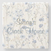 Chinoiserie Blue Toile Pfau Custom Mahjong