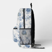 Chinoiserie Blue Toile Rucksack (Rechts)