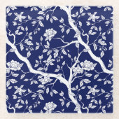 Chinoiserie Blue & White Glasuntersetzer (Vorderseite)