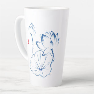 Chinoiserie Blue White Lotus Inspirierend Angebot Milchtasse