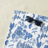 Chinoiserie Blue Wilhelm Strandtuch (Beispiel)