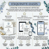 Chinoiserie Blue Willow Bridal Shower Bingo game Einladung