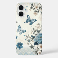 Chinoiserie Blume und Schmetterlinge