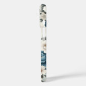 Chinoiserie Blume und Schmetterlinge Case-Mate iPhone Hülle (Rückseite / Links)