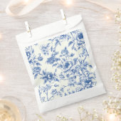 Chinoiserie-Blumenblaue Geschenktüten Geschenktütchen (Ausgeschnitten)