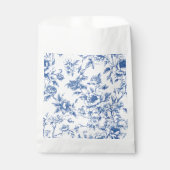 Chinoiserie-Blumenblaue Geschenktüten Geschenktütchen (Vorderseite)