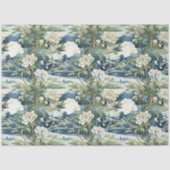 Chinoiserie Blumenmuster Papier (Vorderseite)