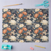 Chinoiserie Blumenmuster Papier (Basteln)