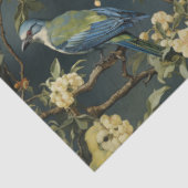 Chinoiserie Blumenmuster Papier (Ausschnitt)