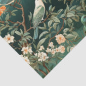 Chinoiserie Blumenmuster Papier (Ausschnitt)