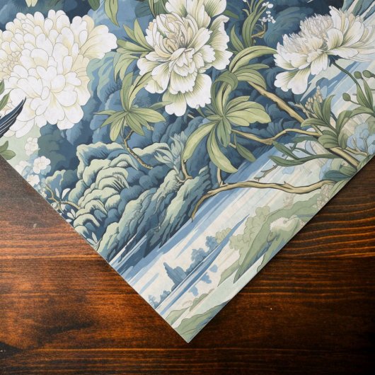 Chinoiserie Blumenmuster Papier
