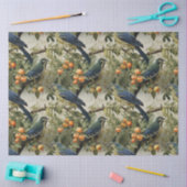 Chinoiserie Blumenmuster Papier (Basteln)