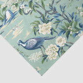 Chinoiserie Blumenmuster Papier (Ausschnitt)