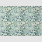 Chinoiserie Blumenmuster Papier (Vorderseite)