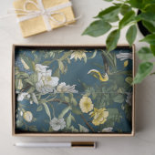 Chinoiserie Blumenmuster Papier (Geschenk)