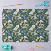 Chinoiserie Blumenmuster Papier (Basteln)