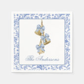 Chinoiserie Bow Bells Serviette (Vorderseite)