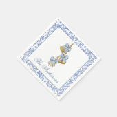 Chinoiserie Bow Bells Serviette (Ecke)