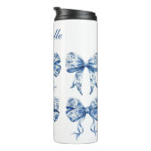 Chinoiserie Bow Coquette Thermosbecher (Nach rechts gedreht)
