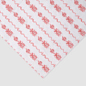 Chinoiserie Bow Garland Weihnachten Seidenpapier (Ausschnitt)